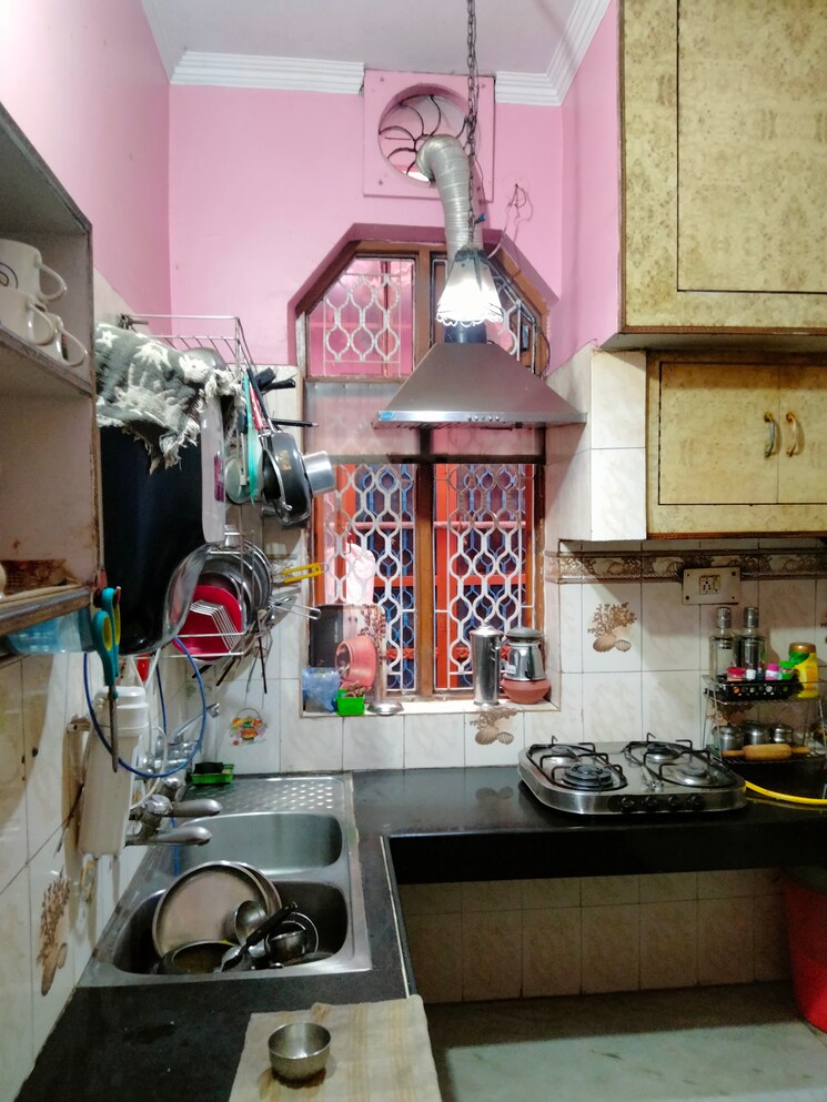 Kitchen, vasundhara sector 3 2 Bedroom 827 Sq.Ft. Builder Floor In Vasundhara Sector 3 Ghaziabad 9085092