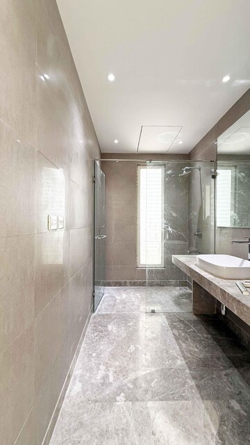 Building Lobby in 3 BHK Apartment at Indiabulls Sky Forest, Lower Parel – for Rent