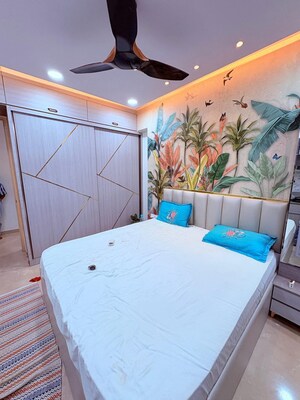 Bedroom in 3 BHK Apartment at Soham Crystal Spires, Ghodbunder Road – for Sale