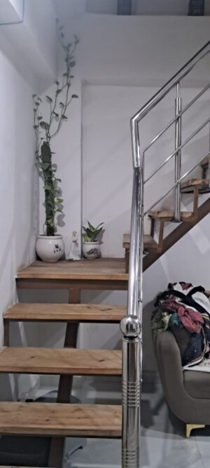 Staircase in 3 BHK Builder Floor at Bisrakh Jalalpur – for Sale