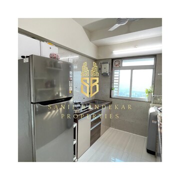 Kitchen in 1 BHK Apartment at Pankaj Parag Residency, Dahisar West – for Rent