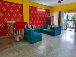 Living Room in 3 BHK Apartment at Dlf New Town Heights, Rajarhat New Town – for Sale