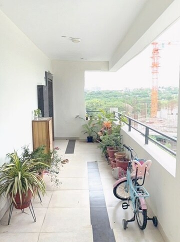Balcony in 2 BHK Apartment at Golf Edge, Gachibowli – for Rent