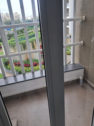Balcony in 2 BHK Apartment at Runwal The Central Park, Chinchwad – for Rent