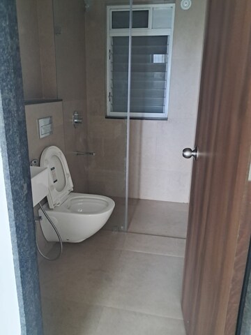 Bathroom in 2 BHK Apartment at Runwal The Central Park, Chinchwad – for Rent