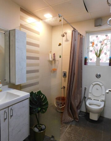 Bathroom in 2 BHK Apartment at My Home Avatar, Gachibowli – for Rent