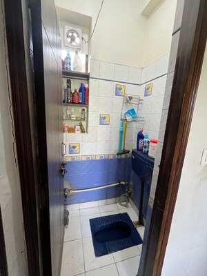 Bathroom in 2.5 BHK Apartment at Uma Cooperative Society, Mayur Vihar 1 – for Sale