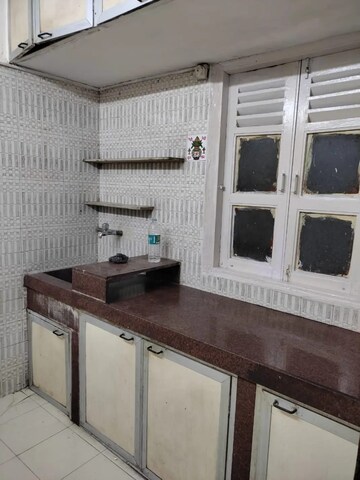 Kitchen in 1 RK Apartment at Sai Shakti Nagar CHS, Dahisar East – for Rent
