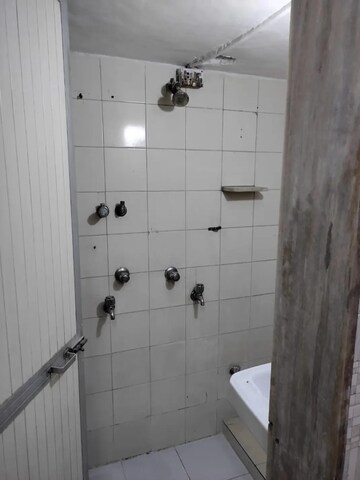 Bathroom in 1 RK Apartment at Sai Shakti Nagar CHS, Dahisar East – for Rent