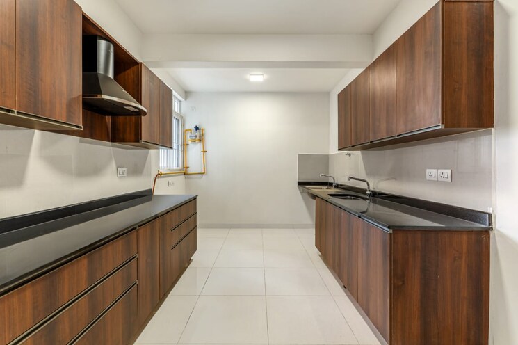 Kitchen, brigade-cornerstone-utopia 2 Bedroom 803 Sq.Ft. Apartment In Varthur Bangalore 9085226
