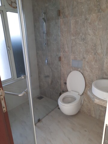 Bathroom in 3 BHK Apartment at Rohan Lifescapes Aquino, Prabhadevi – for Rent