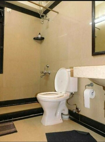 Bathroom in 2 BHK Apartment at Ashok Gardens, Sewri – for Rent