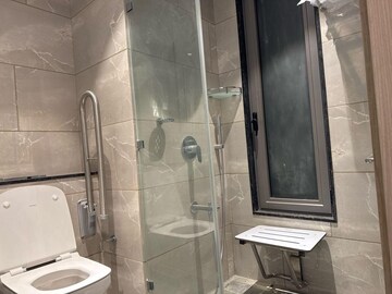 Bathroom in 4 BHK Apartment at Rustomjee Crown, Prabhadevi – for Rent