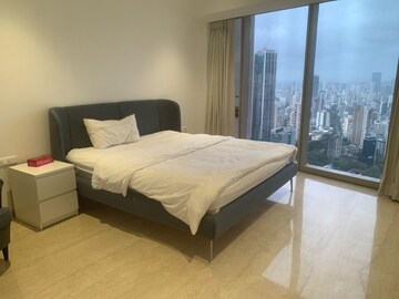 Bedroom in 4 BHK Apartment at Lodha Marquise, Worli – for Rent