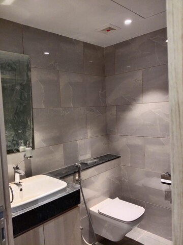 Bathroom in 4 BHK Apartment at Rustomjee Crown Phase 2, Prabhadevi – for Rent