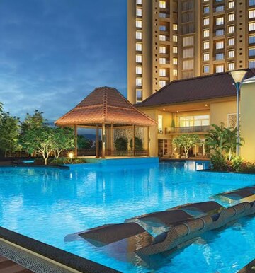 2 BHK Apartment For Rent in Puranik Rumah Bali, Ghodbunder Road