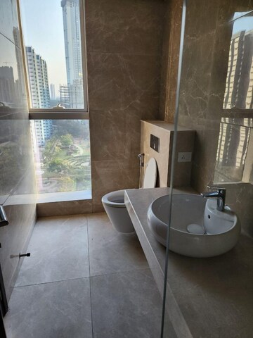 Bathroom in 4 BHK Apartment at Bombay Realty Island City Centre II, Dadar East – for Rent
