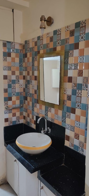Bathroom in 2 BHK Apartment at Seasons Avenue Khar West, Khar West – for Rent