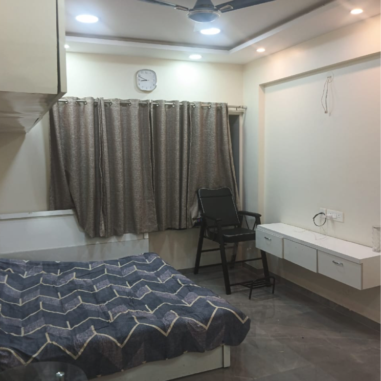 Bedroom, kumar-papillon 3 Bedroom 941 Sq.Ft. Apartment In Sutarwadi Pune 9085406