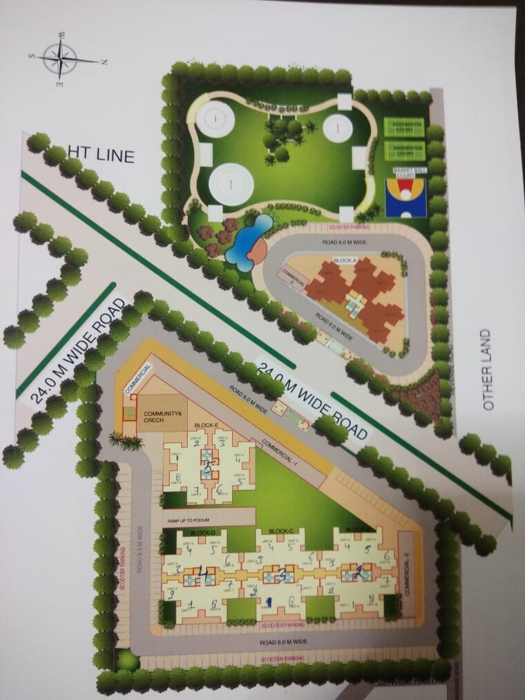 Master Plan, zara-rossa 2 Bedroom 900 Sq.Ft. Apartment In Sector 112 Gurgaon 9085448