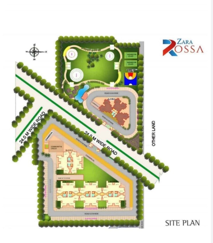Master Plan, zara-rossa 2 Bedroom 900 Sq.Ft. Apartment In Sector 112 Gurgaon 9085448