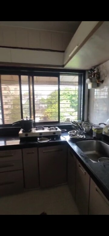 Kitchen in 1 BHK Apartment at Shardashram Dadar CHS, Dadar West – for Rent