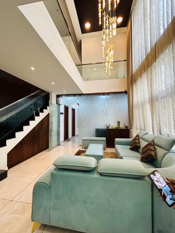 Living Room in 4 BHK Villa at Bandlaguda Jagir – for Rent