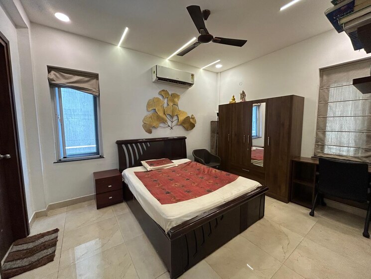 Bedroom, bandlaguda jagir 4 Bedroom 3300 Sq.Ft. Villa In Bandlaguda Jagir Hyderabad 9085521