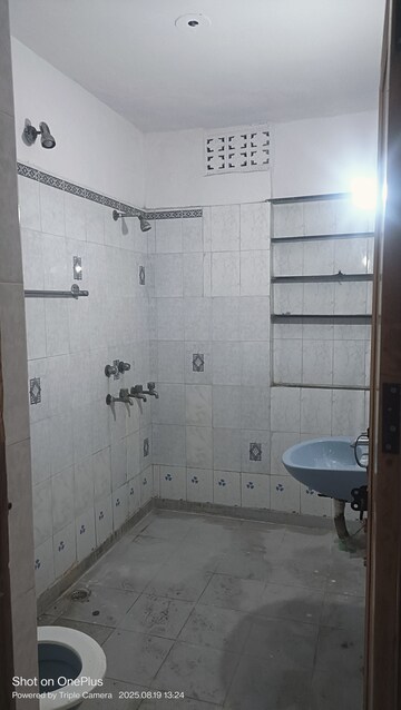 Bathroom in 3 BHK Builder Floor at Ashoka Enclave 3, Sector 35 – for Rent
