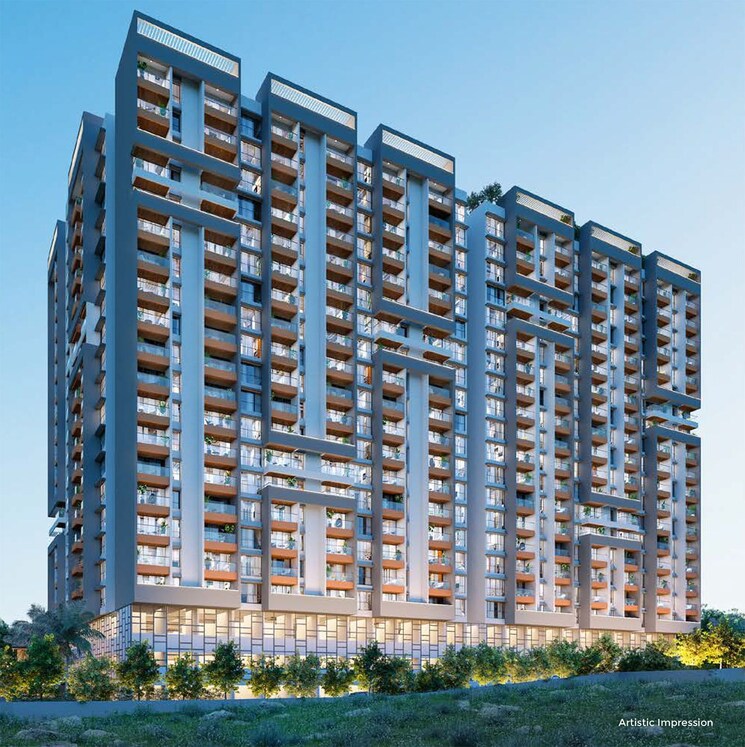 Exterior View, vasupujya-neco-park-central 3 Bedroom 1250 Sq.Ft. Apartment In Kharadi Pune 9085557