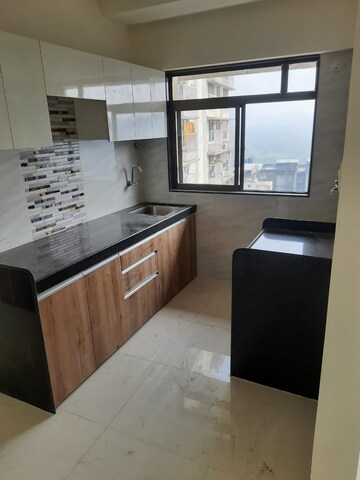 Kitchen in 1 BHK Apartment at Bhoomi Samarth, Goregaon East – for Rent