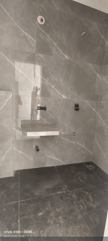 Bathroom in 2 BHK Apartment at Satyam Alliaance Icon, Ghansoli – for Rent