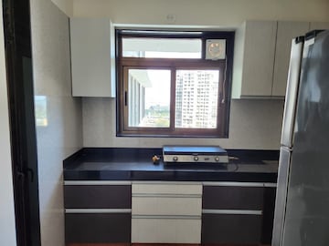 Kitchen in 3 BHK Apartment at Celestia Spaces, Parel – for Rent