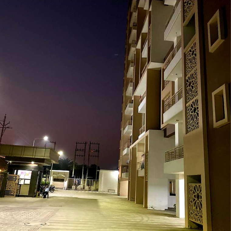 Exterior View, gandharva-imperial-crest 3.5 Bedroom 1840 Sq.Ft. Apartment In Amar Shaheed Path Lucknow 9085698