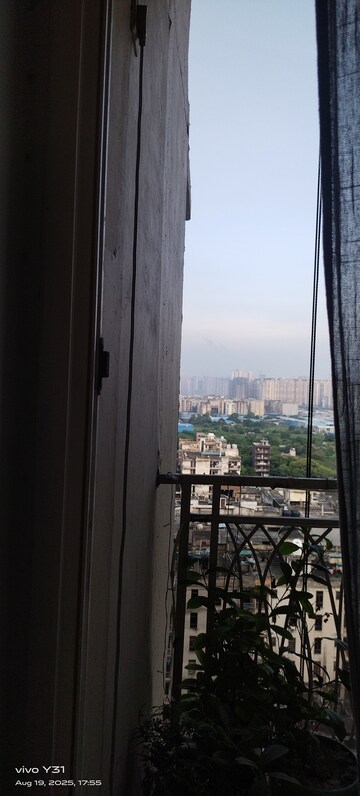 Balcony in 2 BHK Apartment at Mahagun Mywoods, Sector 16c Greater Noida – for Rent