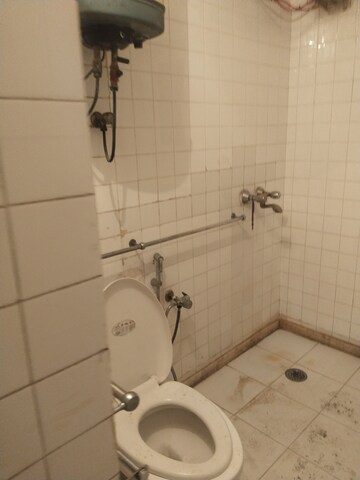 Bathroom in 3 BHK Builder Floor at Sheikh Sarai – for Rent
