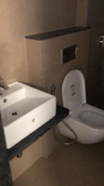 Bathroom in 2 BHK Apartment at Runwal The Central Park, Chinchwad – for Rent