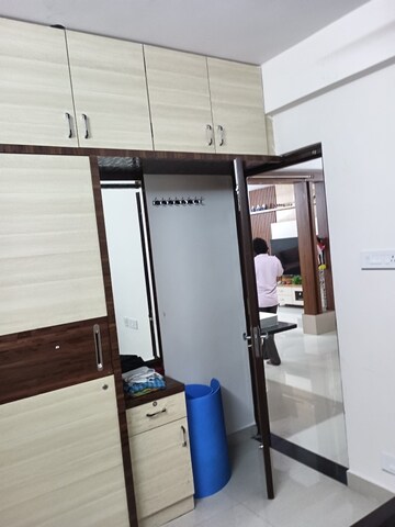 Staircase in 3 BHK Apartment at SMR Vinay Iconia Hyderabad, Kondapur – for Rent