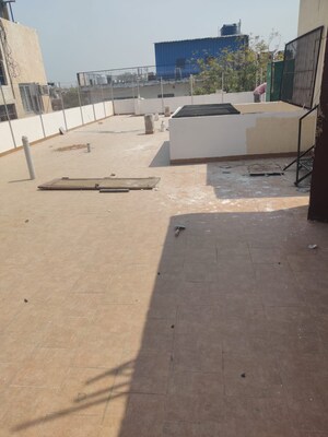 Terrace in 6+ BHK Independent House at Green Park Extension – for Rent