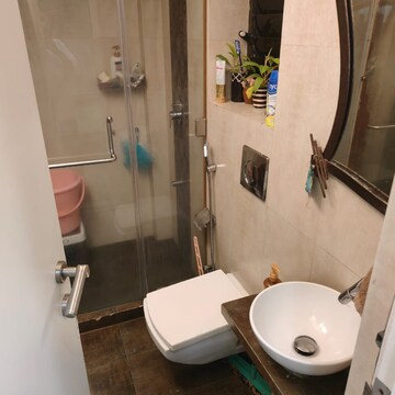 Bathroom in 2 BHK Apartment at Versova Heaven CHS, Suresh Nagar – for Rent