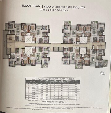 Master Plan in 3 BHK Apartment at Merlin Skygaze, Em Bypass – for Sale