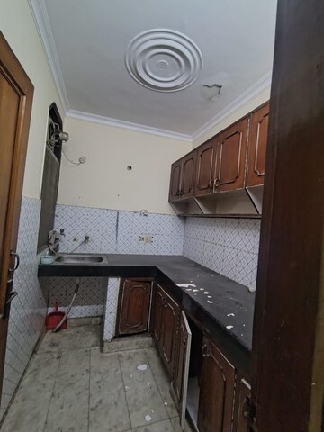 Kitchen in 2 BHK Builder Floor at Malviya Nagar – for Rent