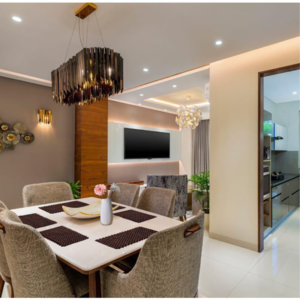 Dining area in 3 BHK Apartment at Sector 20 – for Sale