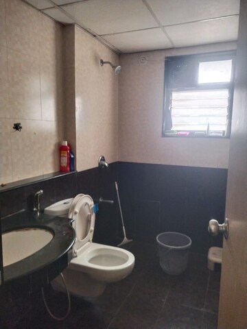 Bathroom in 2 BHK Apartment at Paranjape Blue Ridge, Hinjewadi – for Rent