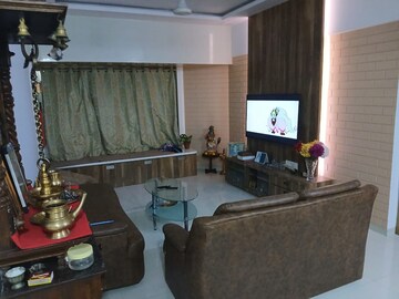 Living Room in 2 BHK Apartment at Riddhi Garden, Malad East – for Rent