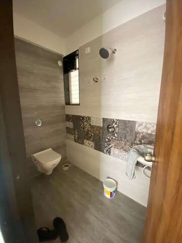Bathroom in 2 BHK Apartment at Vision Indramegh, Tathawade – for Rent
