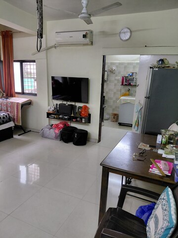 Living Room in 1 BHK Apartment at Vrindavan Society Thane West, Vrindavan Society – for Sale