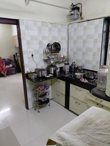 Kitchen in 1 BHK Apartment at Vrindavan Society Thane West, Vrindavan Society – for Sale