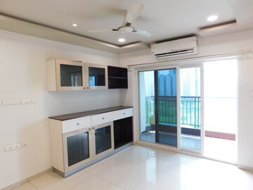 Living Room in 3 BHK Apartment at Rajapushpa Atria, Gachibowli – for Sale