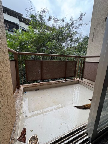Balcony in 2 BHK Apartment at Vasundhara CHS Manpada, Manpada – for Rent